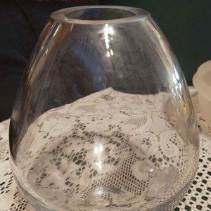Mainstays Clear Glass Egg Shaped Vase